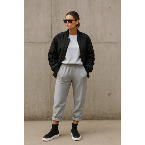 Greats Brooklyn 7 Hightop Sneakers Sock Boots $199 Stretch Ankle Bootie Black - Picture 6 of 11